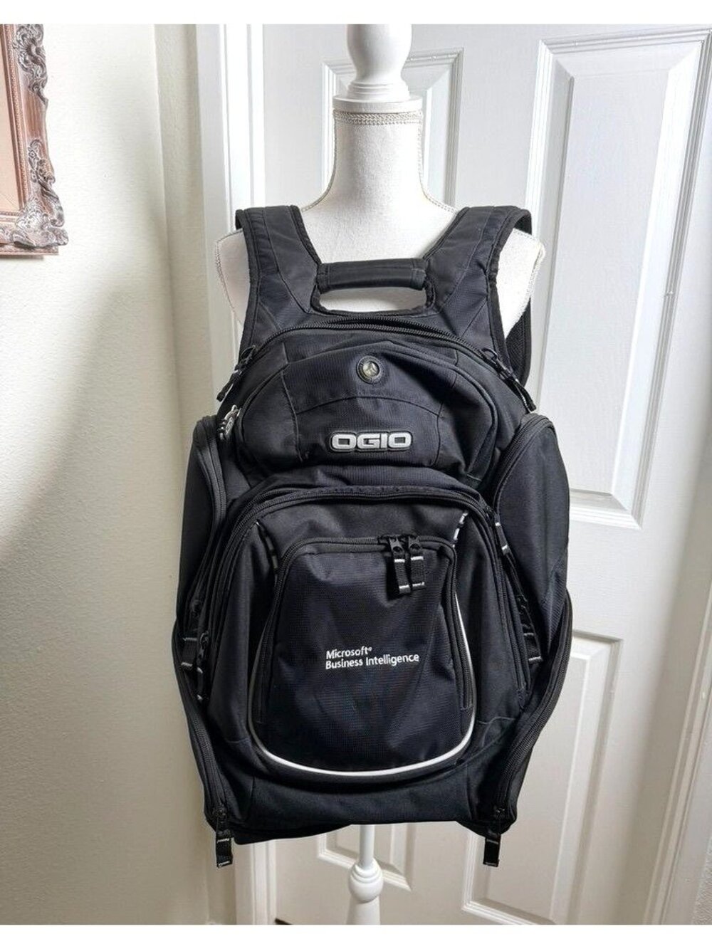 OGIO x Microsoft Ballistic Nylon Backpack Heavy Duty Travel Laptop Media